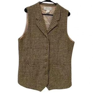 ALL WEEK LONG Women’s Tweed Vest Size 16